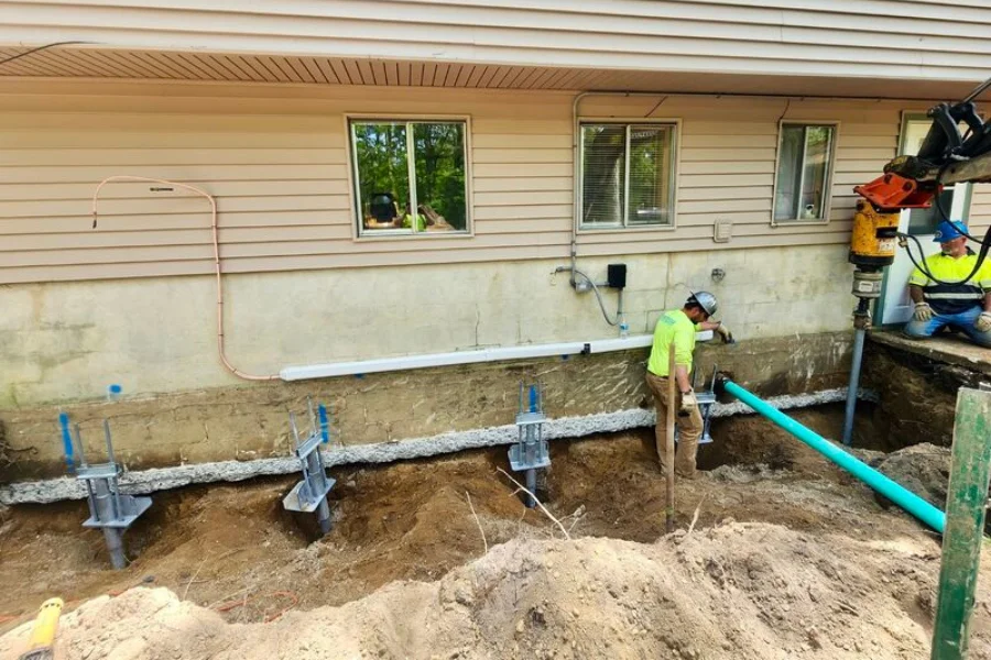 Helical Pier Installation La Vergne Tn