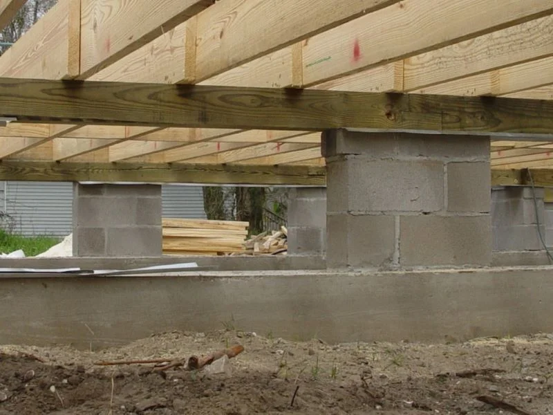 Pier And Beam Or Block And Base Foundation Lewis Burg Tn