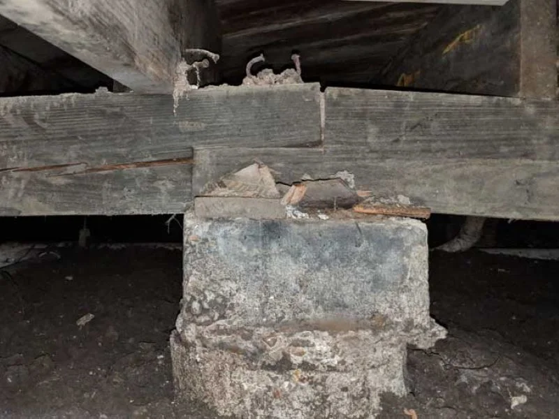 Pier And Beam Or Block And Base Foundation Lewis Burg Tn