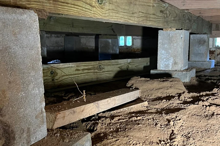 Pier And Beam Or Block And Base Foundation Lewis Burg Tn