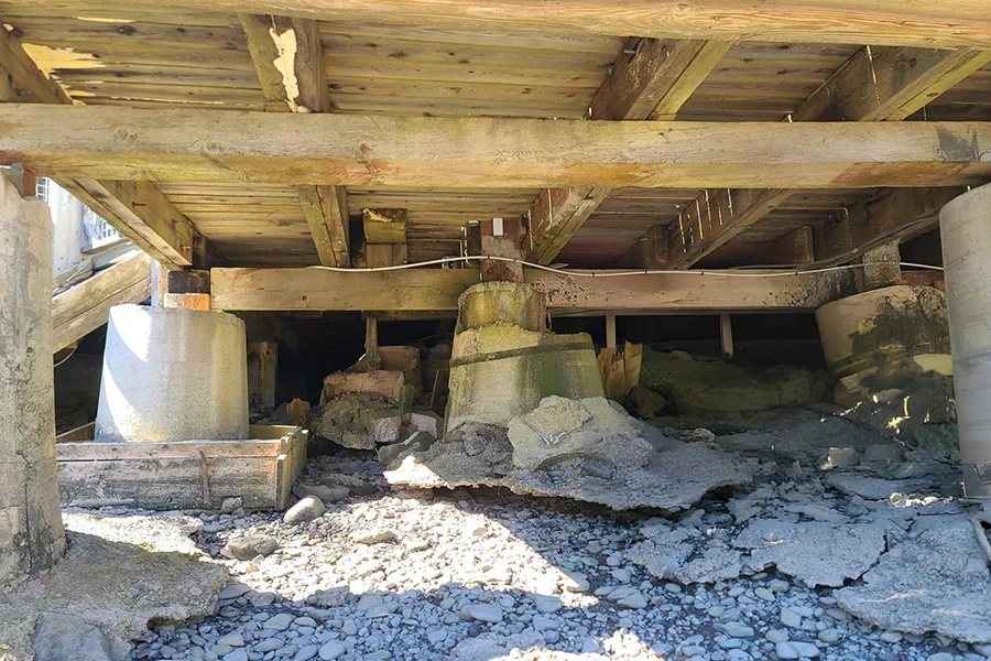 Pier And Beam Or Block And Base Foundation Lewis Burg Tn